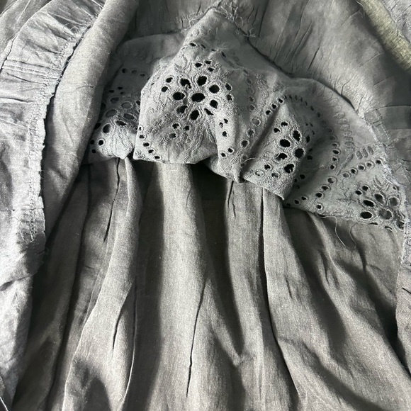 Nation Ak Outfits  Navy Eyelet Dress. - Picture 5 of 7